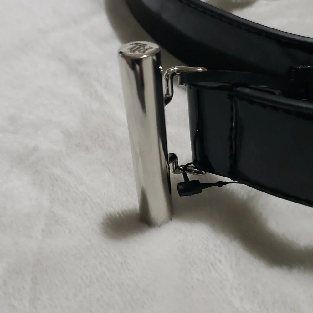 Lauren‎ Ralph Lauren Black Patent Leather Belt. SIZE 1X.